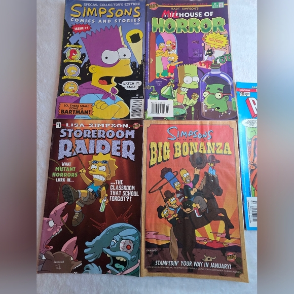 Simpsons Comic Lot - Picture 2 of 10